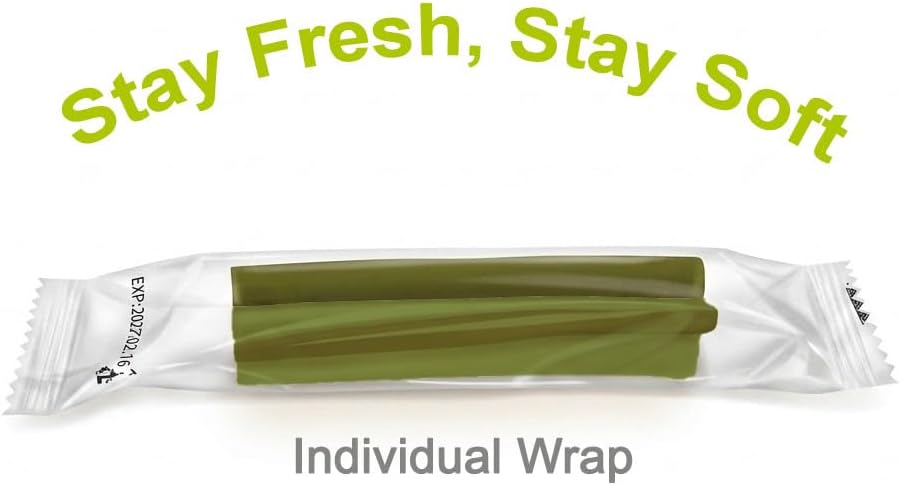 Fabrechew Fucoidan Dog Treats – Seaweed-Based Functional Chews for Immune, Digestive & Stool Support, Hypoallergenic, No Meat (Soft Gel)