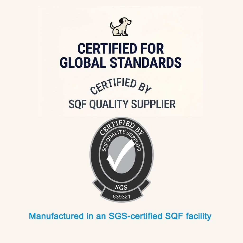 Fabrechew Fucoidan Dog Treats – Seaweed-Based Functional Chews for Immune, Digestive & Stool Support, Hypoallergenic, No Meat (Soft Gel)