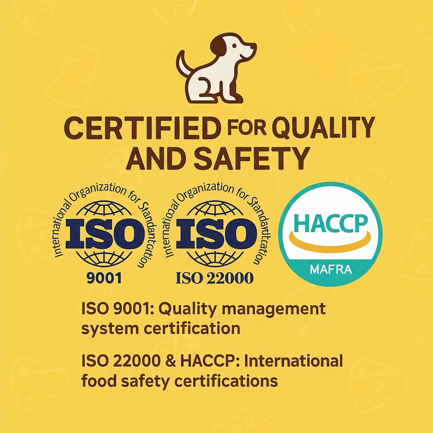 Fabrechew KIYOU Himalayan Yak Cheese for Dog – Soft & Nutrient-Rich Dental Treat with Unique Cleaning Shape, Gentle on Teeth, Supports Gut & Oral Health, Less-Mess Formula